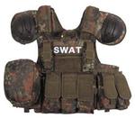 Kamizelka taktyczno-modularna z ładownicami SWAT - FLECKTARN w sklepie internetowym Vest.pl