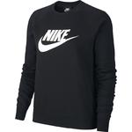 Bluza damska Nike Essentials Crew FLC HBR czarna BV4112 010 XS w sklepie internetowym LoveStrong.pl