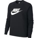 Bluza damska Nike Essentials Crew FLC HBR czarna BV4112 010 S w sklepie internetowym LoveStrong.pl