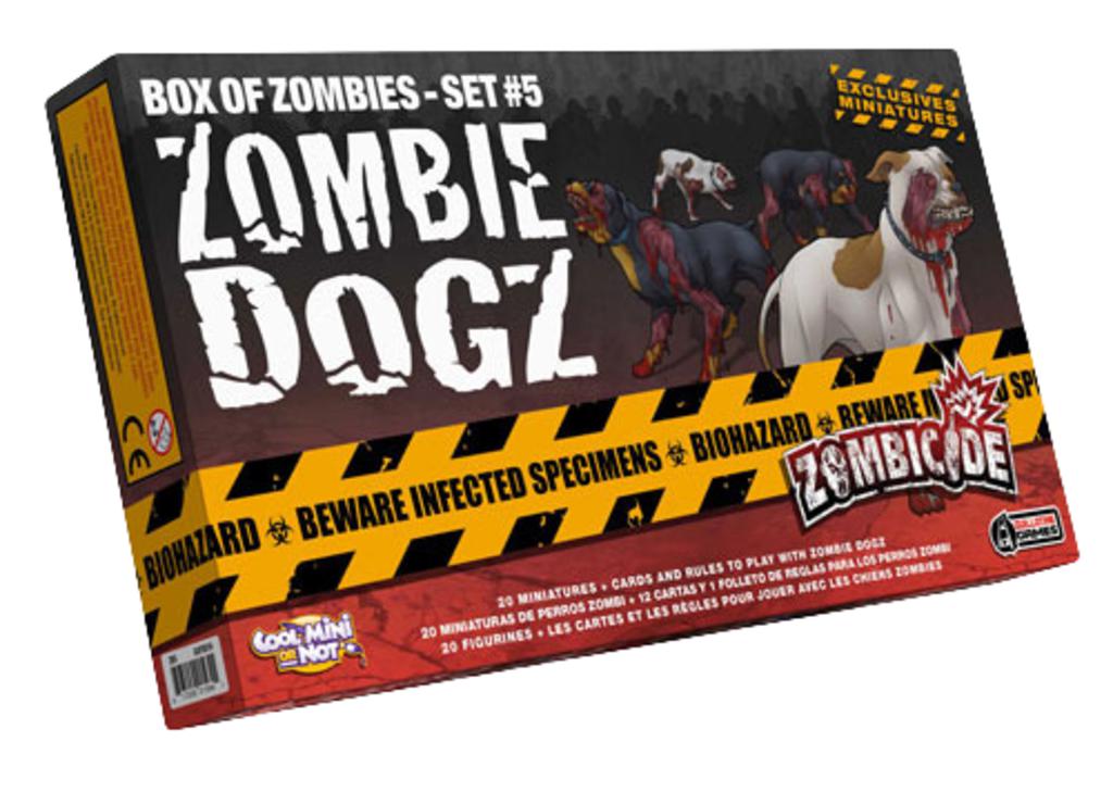 Zombicide Dogz. Zombicide: Zombie Dogz. Zombie Box игрушка.